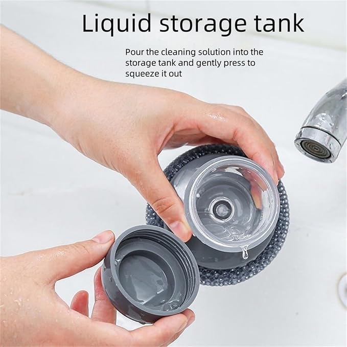 Dish Brush with Soap Dispenser