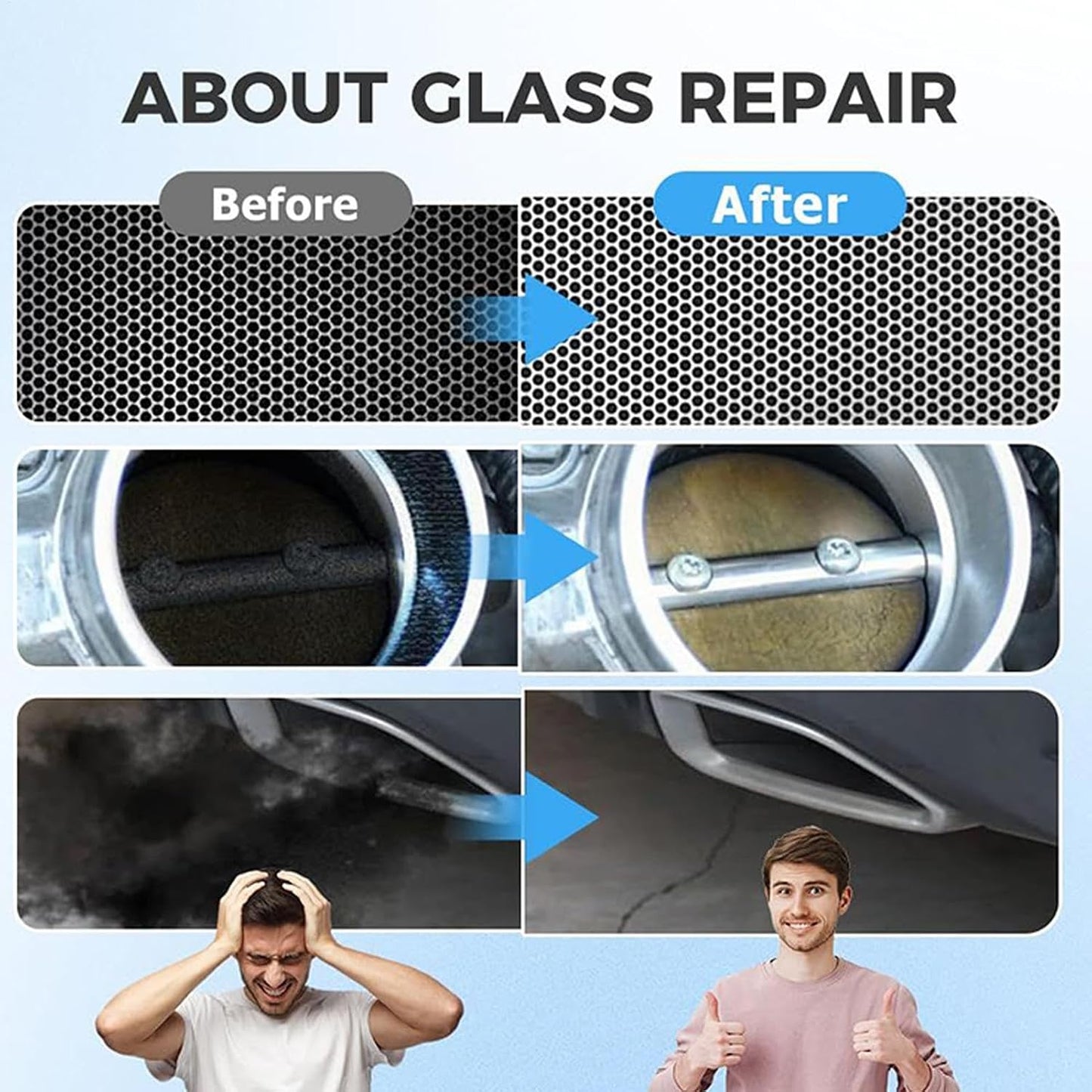2PCS Car Vehicle Engine Catalytic Converter Cleaner Deep Cleaning Multipurpose