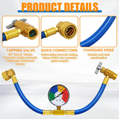AC Refrigerant Charge Hose Kit