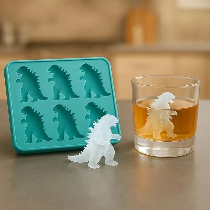Godzilla Ice Cube Molds