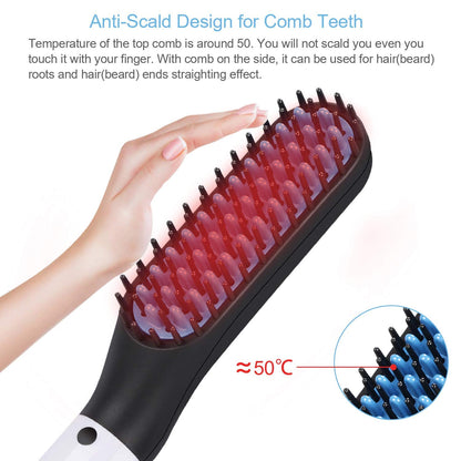 Hair Flat Curling Iron, Fast Shaping for Beard Grooming And Hair Styling