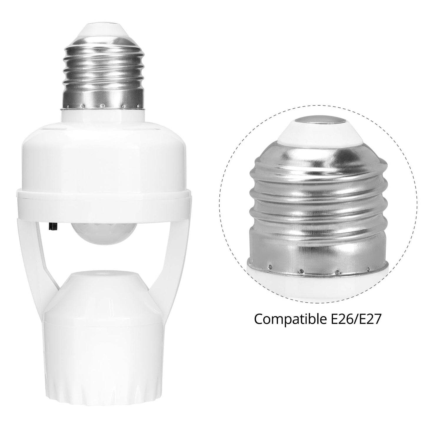 Motion Sensor Light Socket Adapter