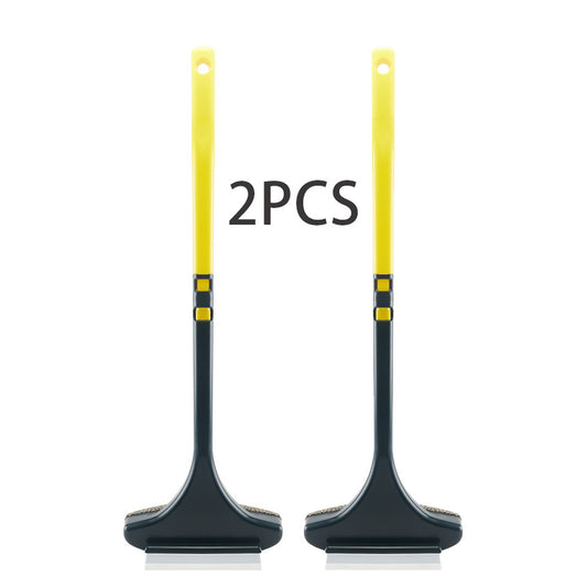 2pcs Window Cleaning Squeegee Brush, Extendable Mesh Screen Cleaner