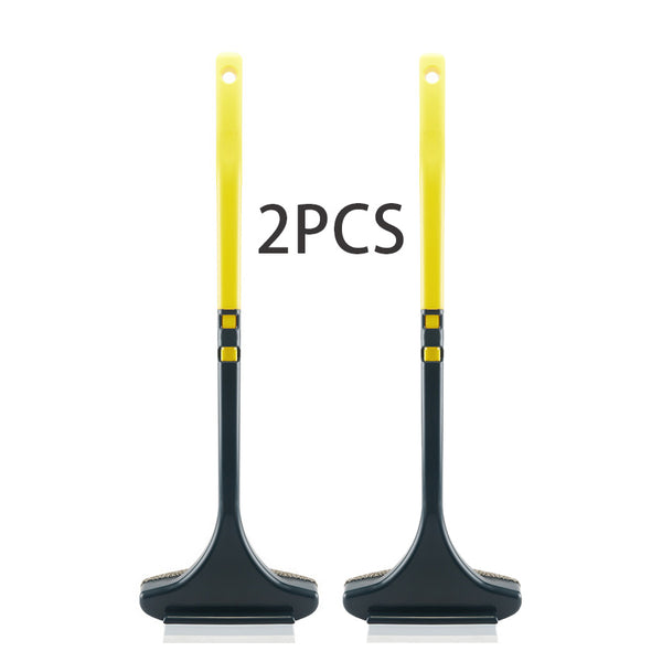 2pcs Window Cleaning Squeegee Brush, Extendable Mesh Screen Cleaner