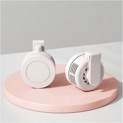 Portable Mini Waist Clip Fan, 360 Degree Clip On Air Cooler