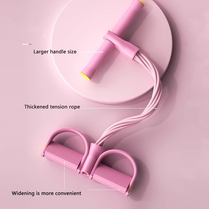 Yoga Puller Exercise Resistance Bands Set Portable Puller Sit-ups Fitness