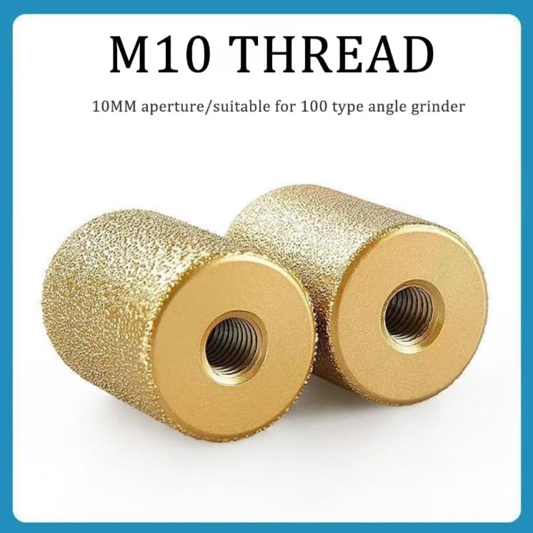 20/30mm Diamond Vacuum Brazed Round Grinding Head