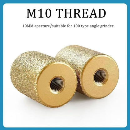 20/30mm Diamond Vacuum Brazed Round Grinding Head
