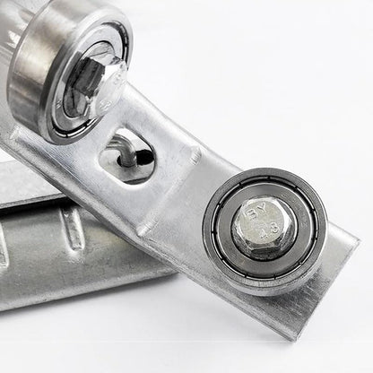 Heavy-Duty Angle Iron Pulley - Round Bearing Lifting Ring Type