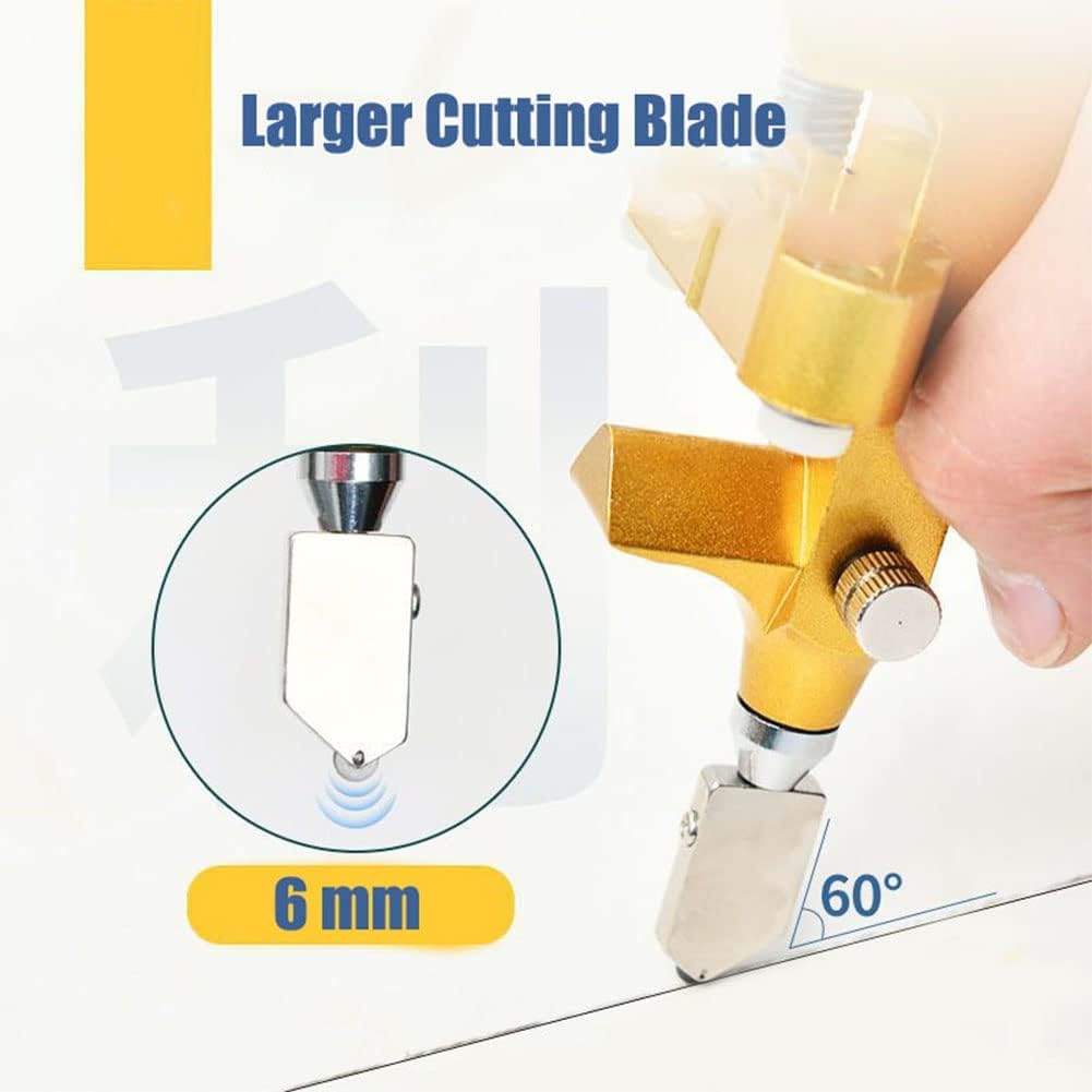 2 in 1 Glass Cutting Tool Kit Breaking Pliers with Oiling Hole