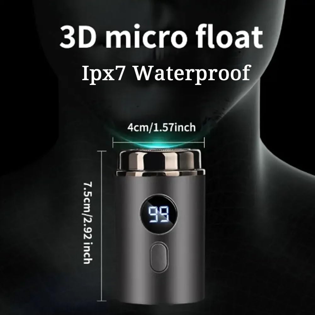 1PCS Mini Portable Electric Shaver,Multifunctional Waterproof