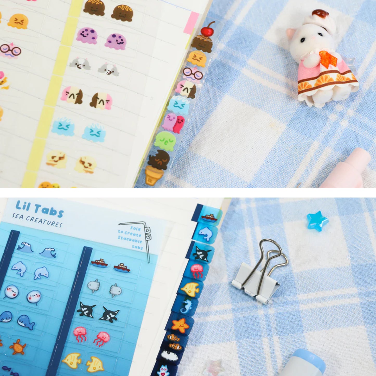 Sea Creatures & Ice Cream Lil Tabs Set