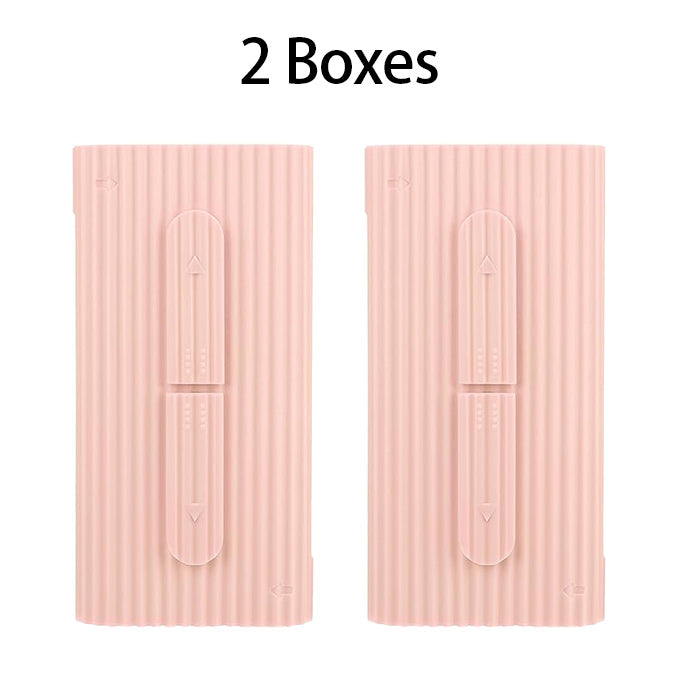 2 Boxes Portable Dental Floss Cases with 20 Floss Picks for Teeth Cleaning