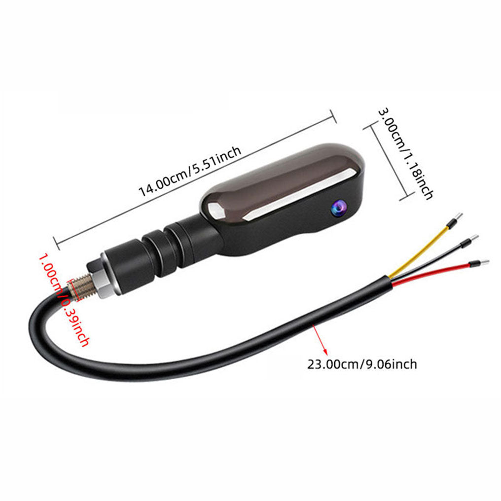 2PCS 12V Electric Scooter/Motorcycle Projection Turn Signal