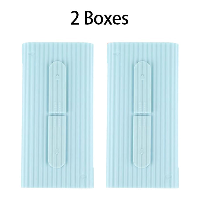 2 Boxes Portable Dental Floss Cases with 20 Floss Picks for Teeth Cleaning