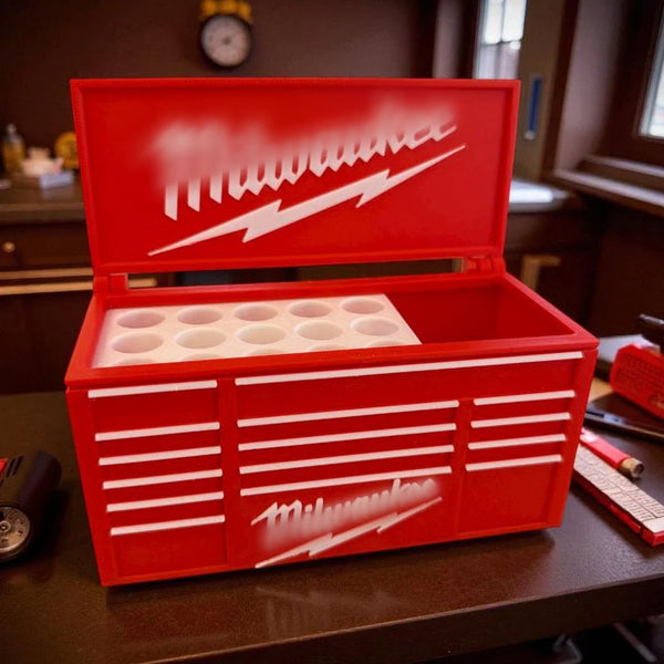 Workbench Toolbox Pen Holder – Tool Box Organizer for Desk