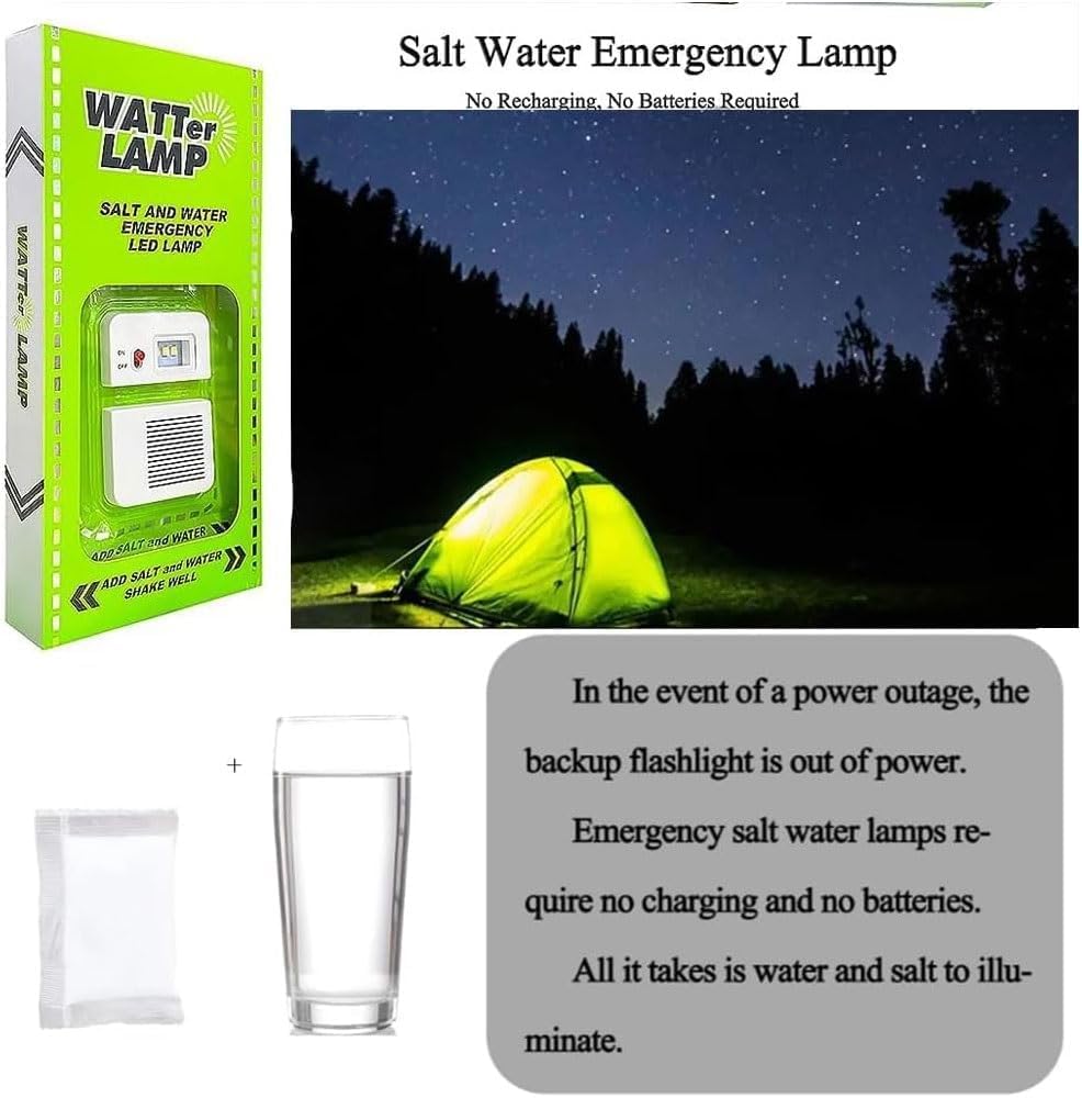Water Powered Camping Lantern