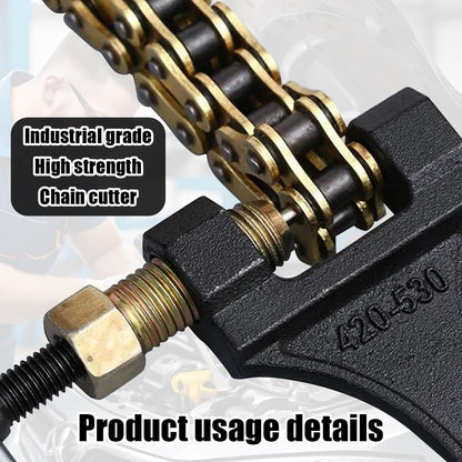 Chain Breaker #420-530, Heavy Duty Chain Breaker Riveting Tool