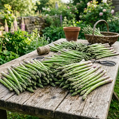 Mary Washington asparagus, a perennial heirloom vegetable(100 Asparagus Seeds)