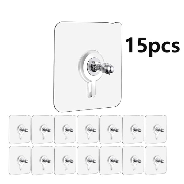 Wall Hangers Without Nails, Picture Hangers,Drill Free Adhesive Hooks