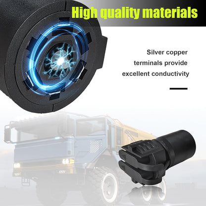7 Pin to 4 and 5 Flat Blade Trailer Connector