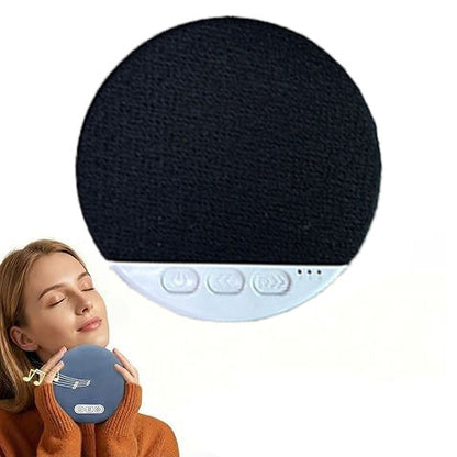 Under Pillow Speaker for Sleeping with White Noise Timer - Mini Bone Conduction Sleep Aid with Stereo Bass