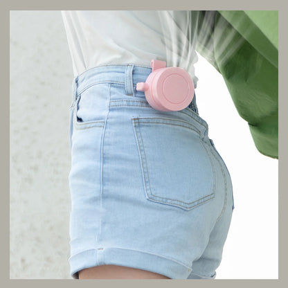 Clip On Mini Bladeless Fan - Portable 3-Speed Personal Fan with USB