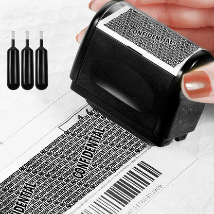 Identity Theft Protection Roller Stamp