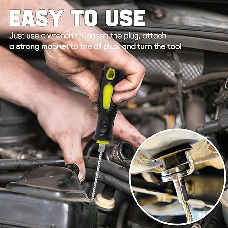 Strong Magnetic Oil Drain Plug Remover Tool