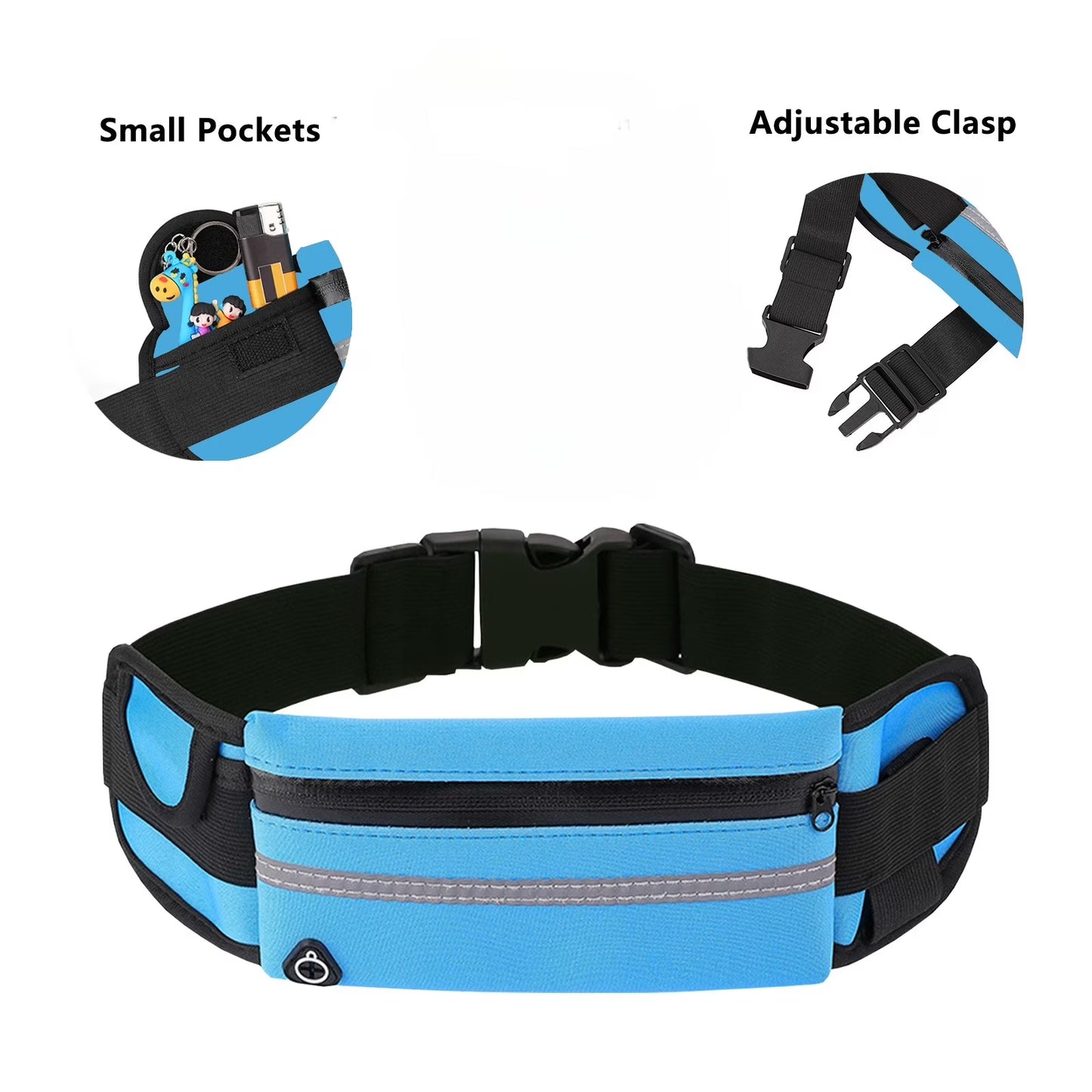 Waist Pack for Travel Camping Running Workout