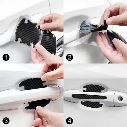 Car Door Handle Protector Stickers Set