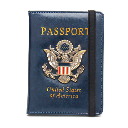 Leather Passport Holder for Travel Passport Cover Passport Wallet Case