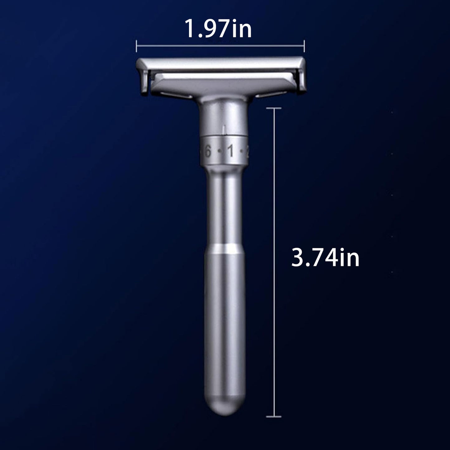 Versatile Portable Manual Beard Trimmer for Men All Facial Hair Types- Adjustable Sharpness Shaving Tool with Durable Design