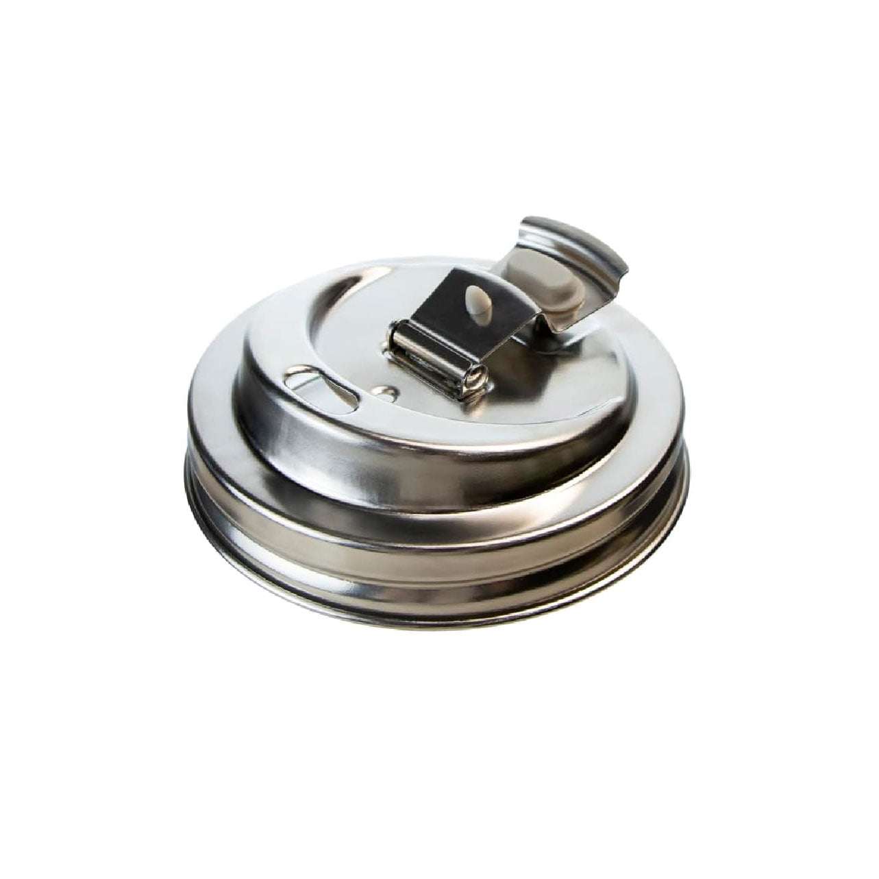 Anti Cracking Leak Proof Seal Stainless Steel Wide Mouth Mason Jar Drinking Lid