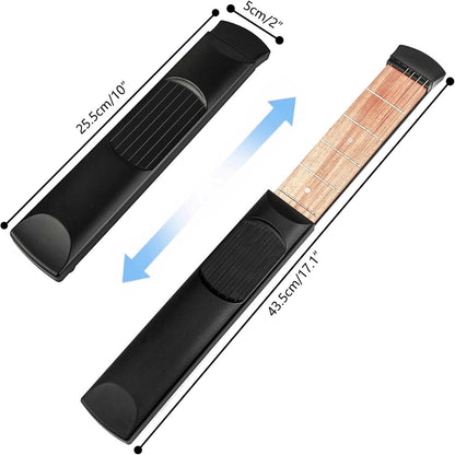 Portable 6 Fret Guitar Chord Practice Tool for new beginner