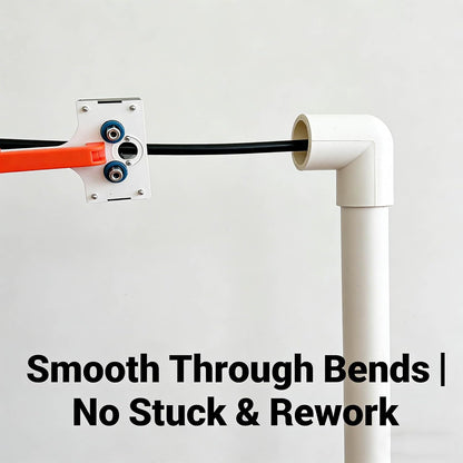 Efficient Cable Pulling Tool - 0.3inch Max Cable Wire Tool for Conduit & Pipe Threading