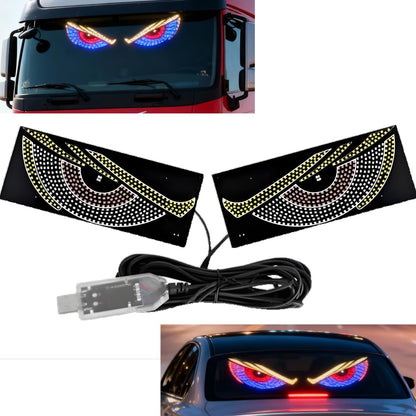 Devil Eyes Light for Car Windshield, LED Eyes Lamp for Truck Windshield