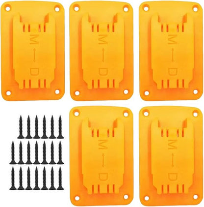 5Pcs Plastics Wall Mounted Clips for M18 18V Series Lithium Battery Tools