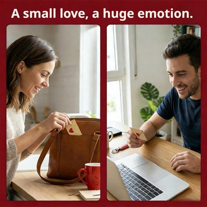 DIY Love Notes Box - 30pcs Mini Blank Cards & Envelopes Set