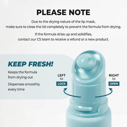 Cooling Peel Off Soothing Prep Lip Mask - Gentle Exfoliator for Lips