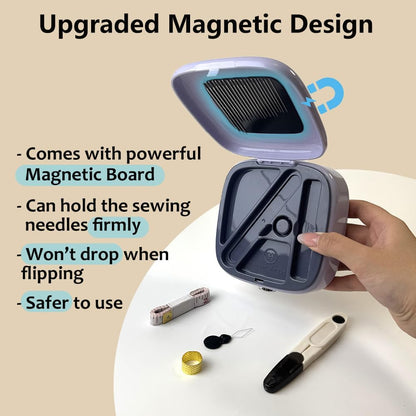 Portable Multi-functional Hand Sewing Needle and Thread Kit Storage Box