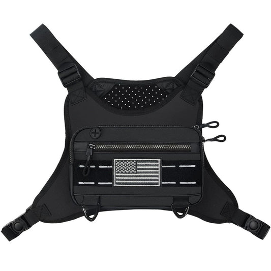 Sports Chest Bag For Men Women, Running Vest Bag With Built