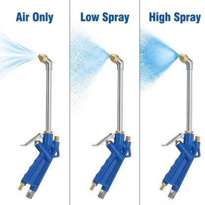 Air Blow Tool Pneumatic Engine Cleaning with Hose, Cleaning Degreaser Sprayer Tool
