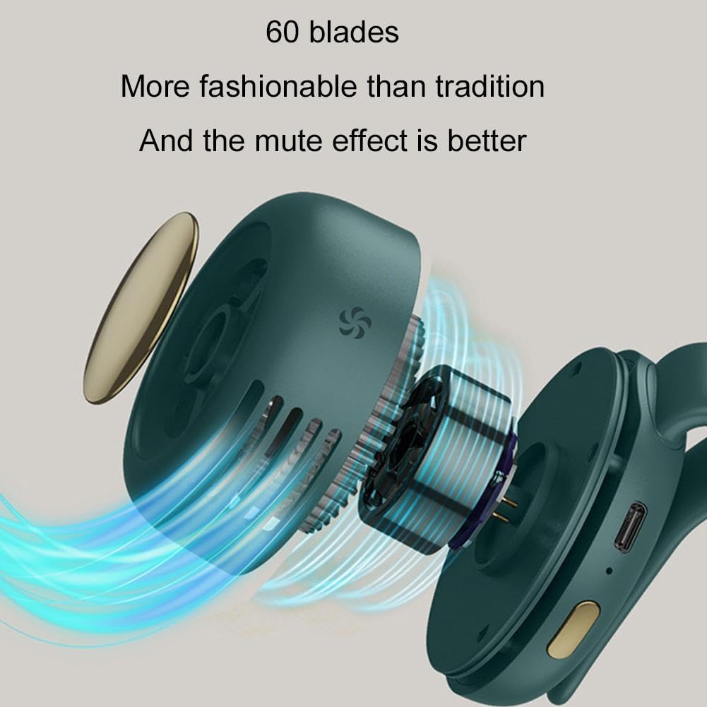 Portable Clip On Fans - 3-Speed Suspended for Outdoor & Travel & Office
