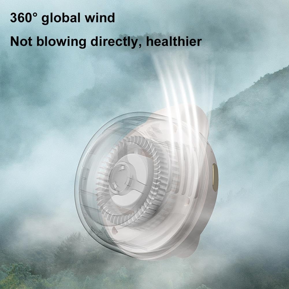 Portable Clip On Fans - 3-Speed Suspended for Outdoor & Travel & Office