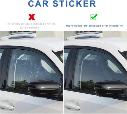 Window Tint Film for Cars, 5% 20% 35% 50% VLT Car Window Tint Roll, Heat & UV Block Window Sunshade Film