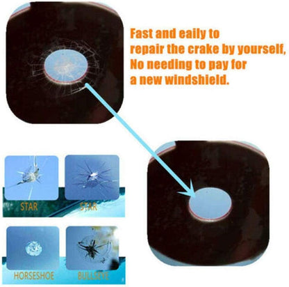 2 Sets Automotive Glass Nano Repair Fluid Kit