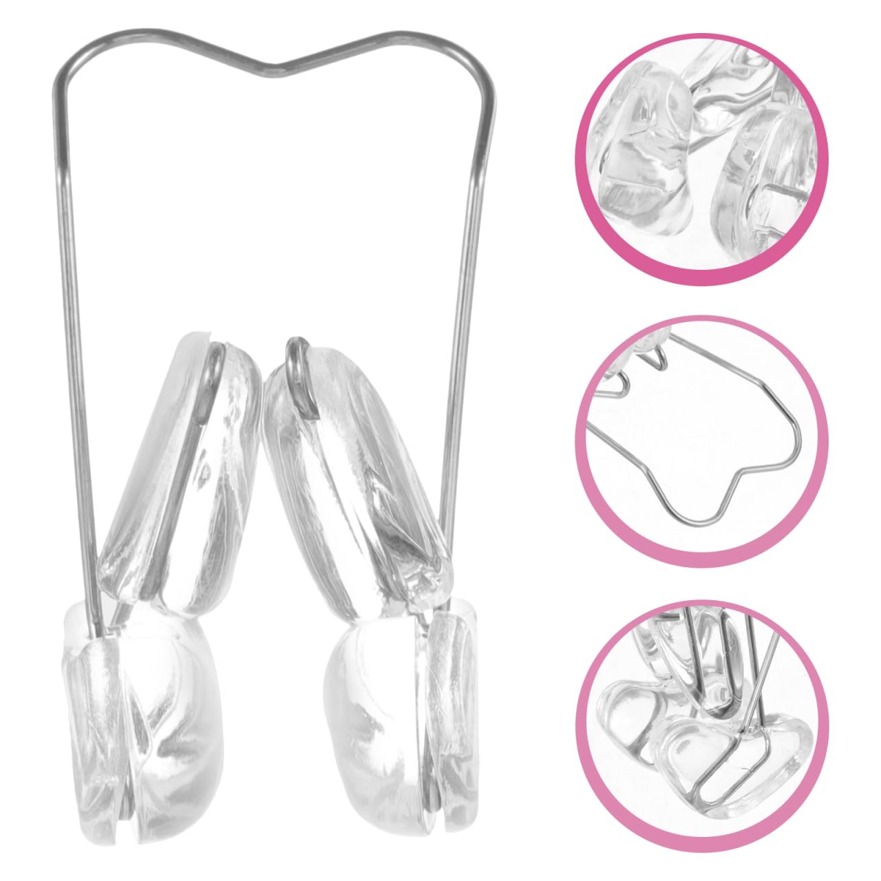 Silicone Nose Slimming Tool Portable Corrector for Straightening and Reducing Nose Width