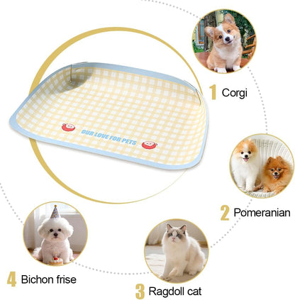 Cute Pet Feeding Mat Absorbent Pet Placemat