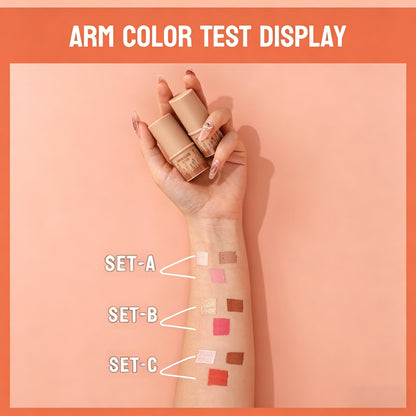 3pcs Long-Lasting Waterproof Contour Stick Set -  Cream Blush & Highlighter Bronzer Pen